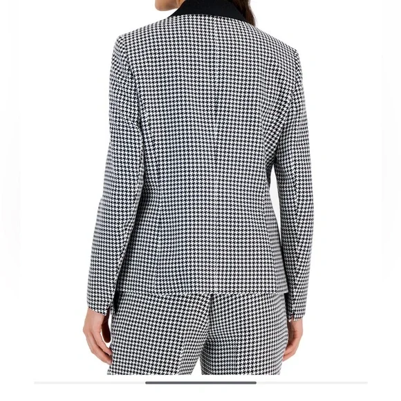 NWT Kasper Houndstooth Blazer - Picture 3 of 9